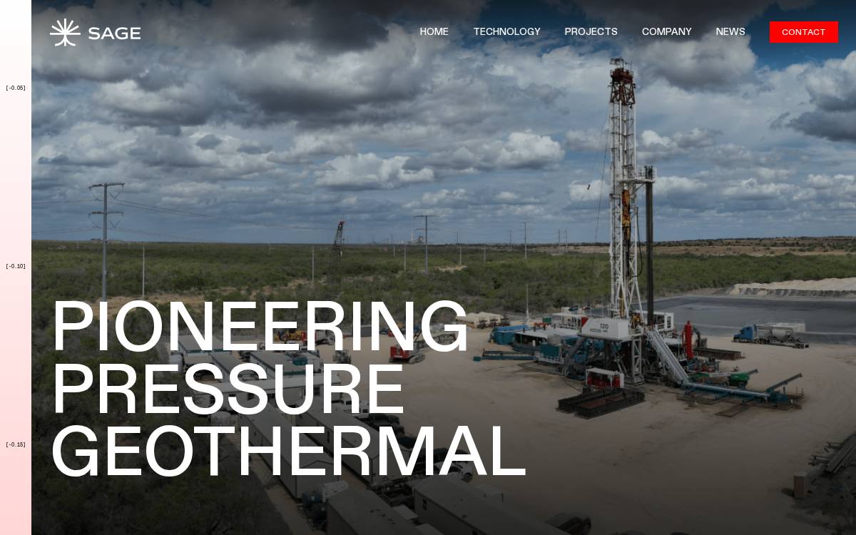 Sage Geo Systems website preview