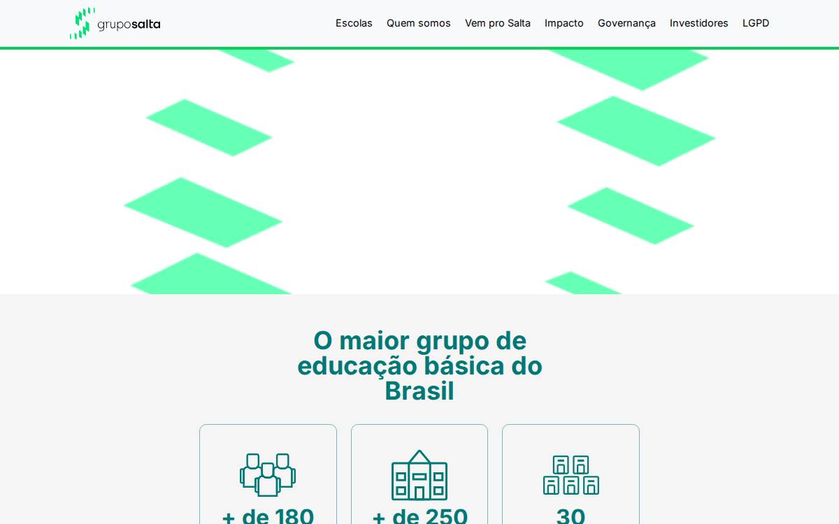 Saiba Mais website preview
