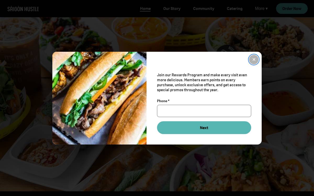 Saigon Hustle website preview
