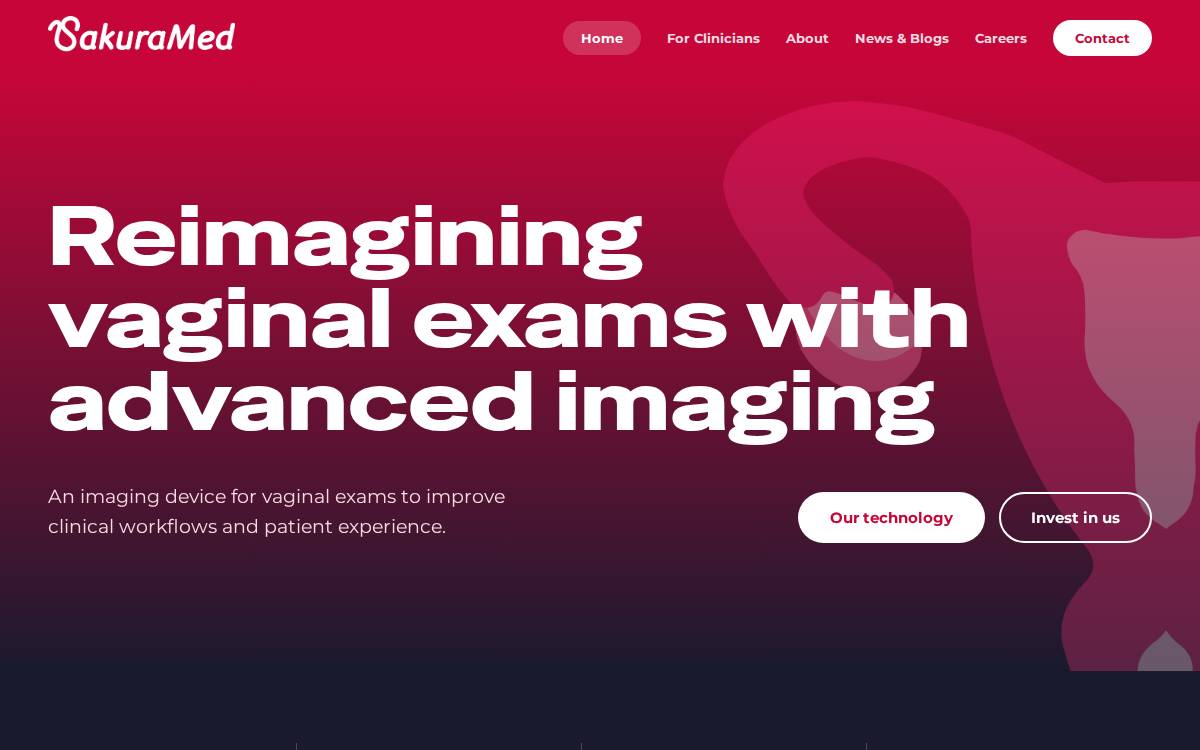 Sakura MedTech website preview