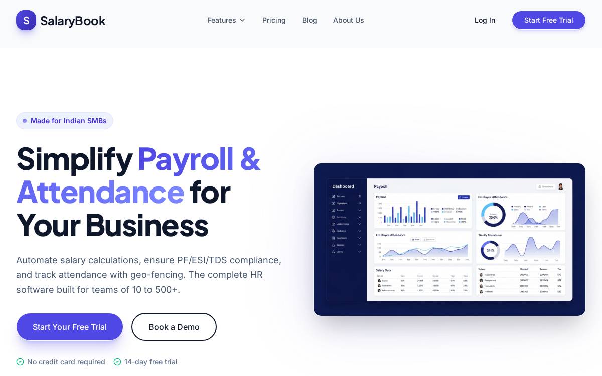 SalaryBook website preview