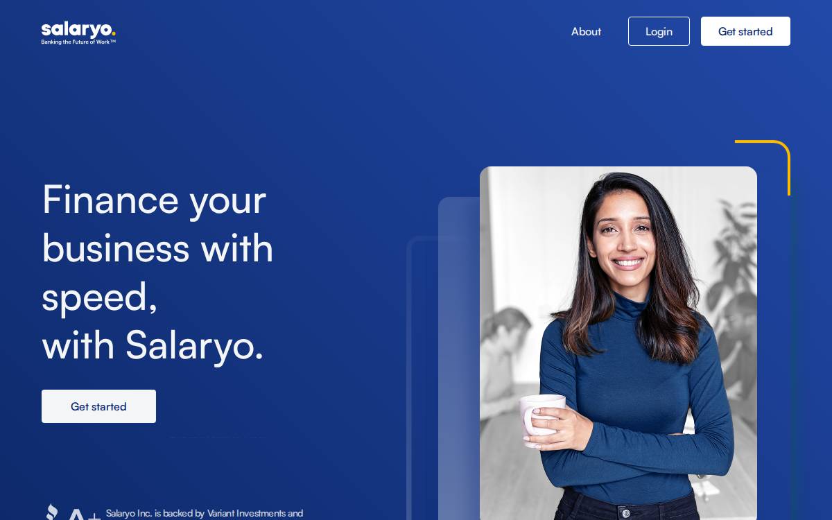 Salaryo website preview
