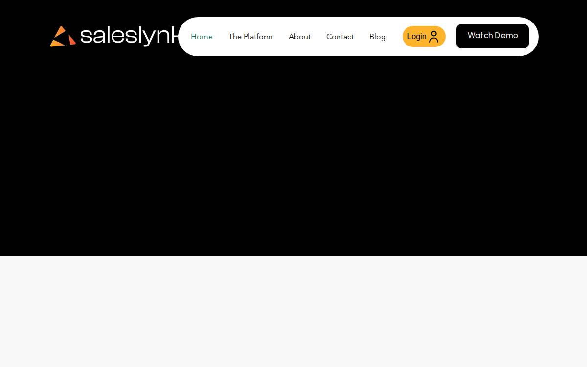 SalesLynk website preview