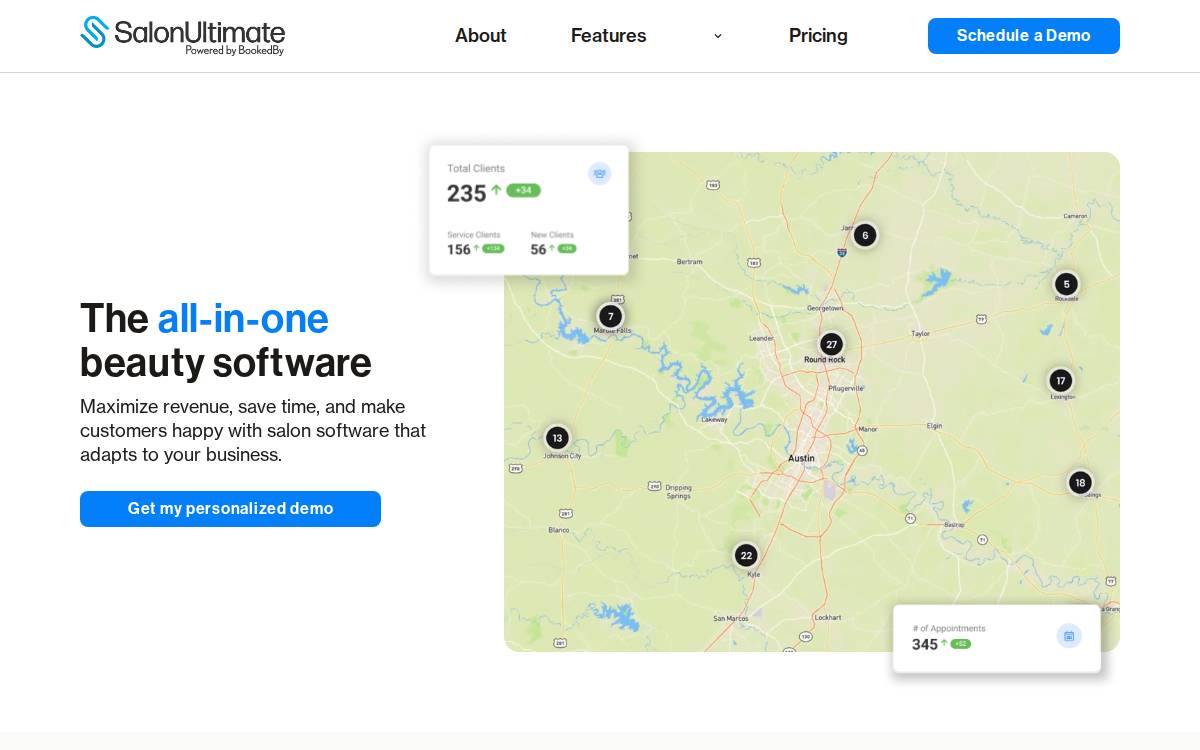 Salonultimate website preview