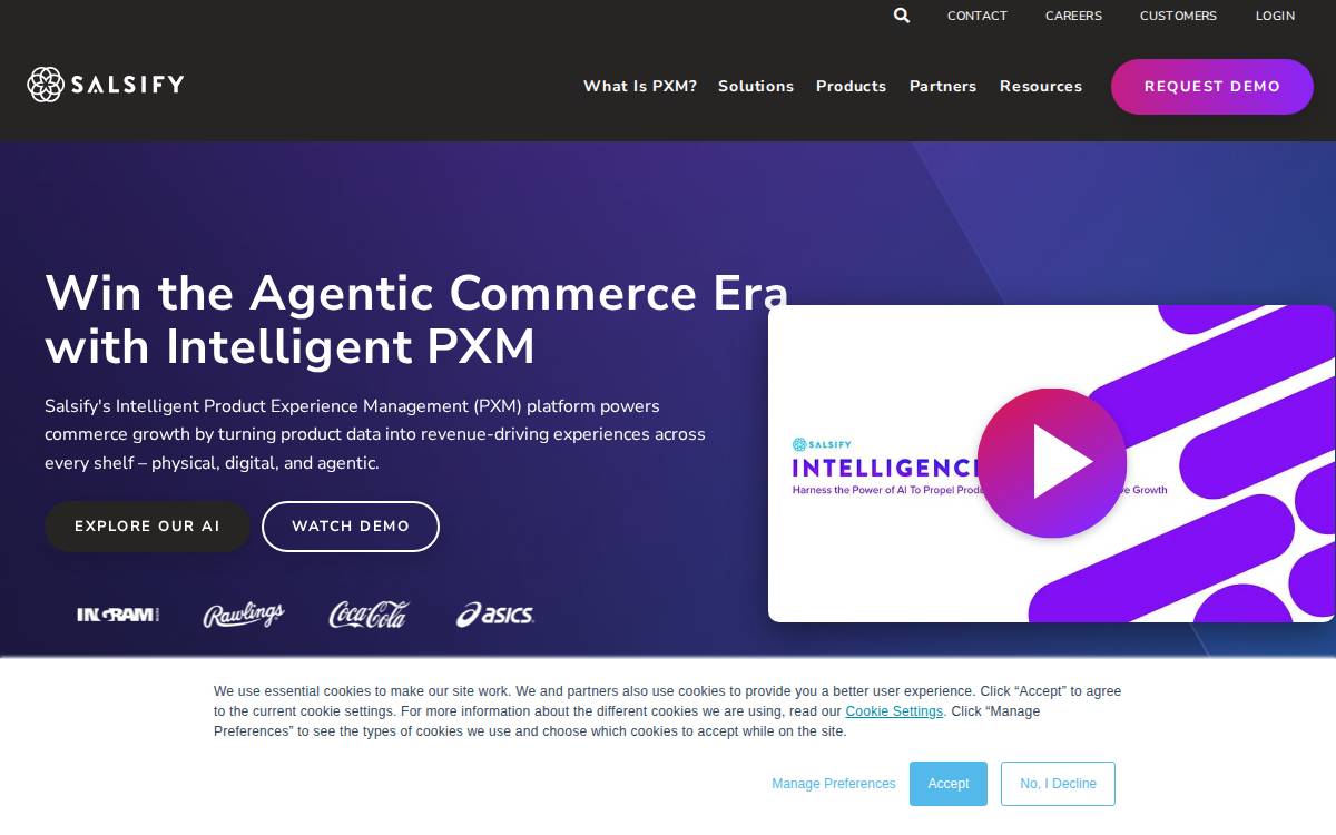 Salsify website preview