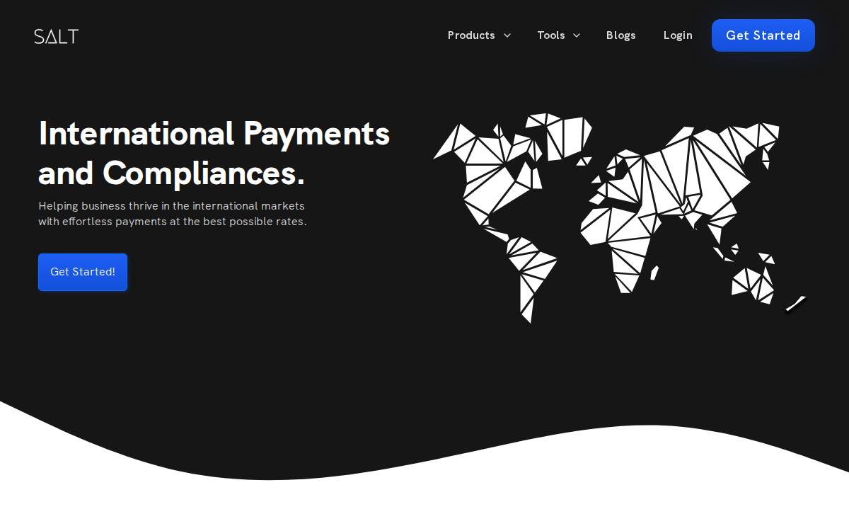 SALT website preview
