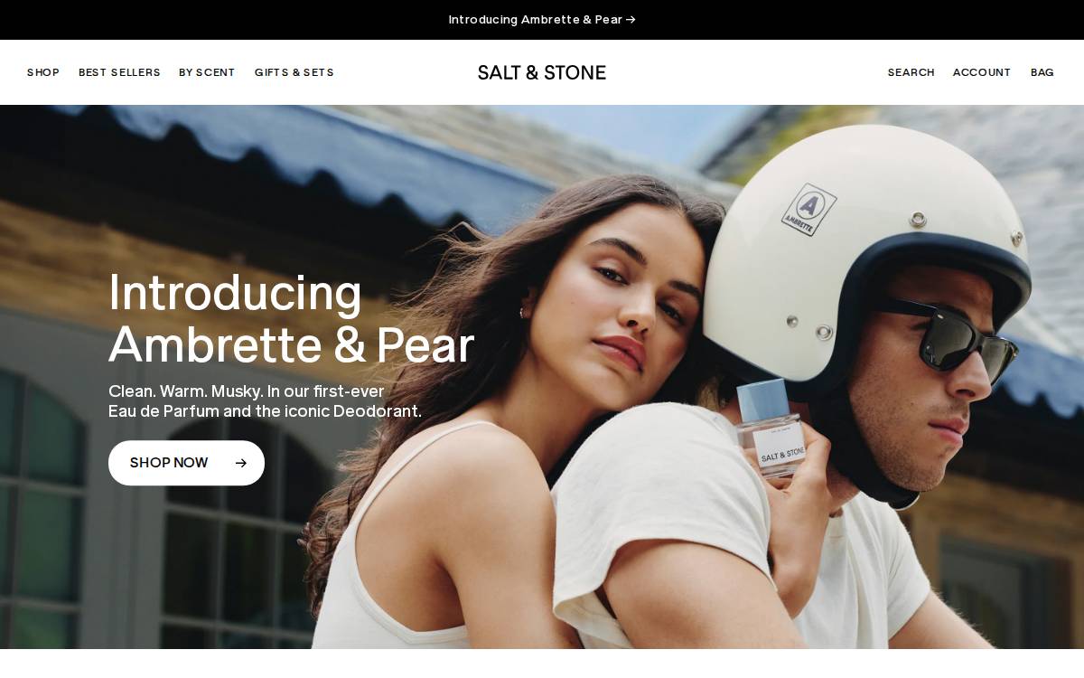 Saltandstone website preview