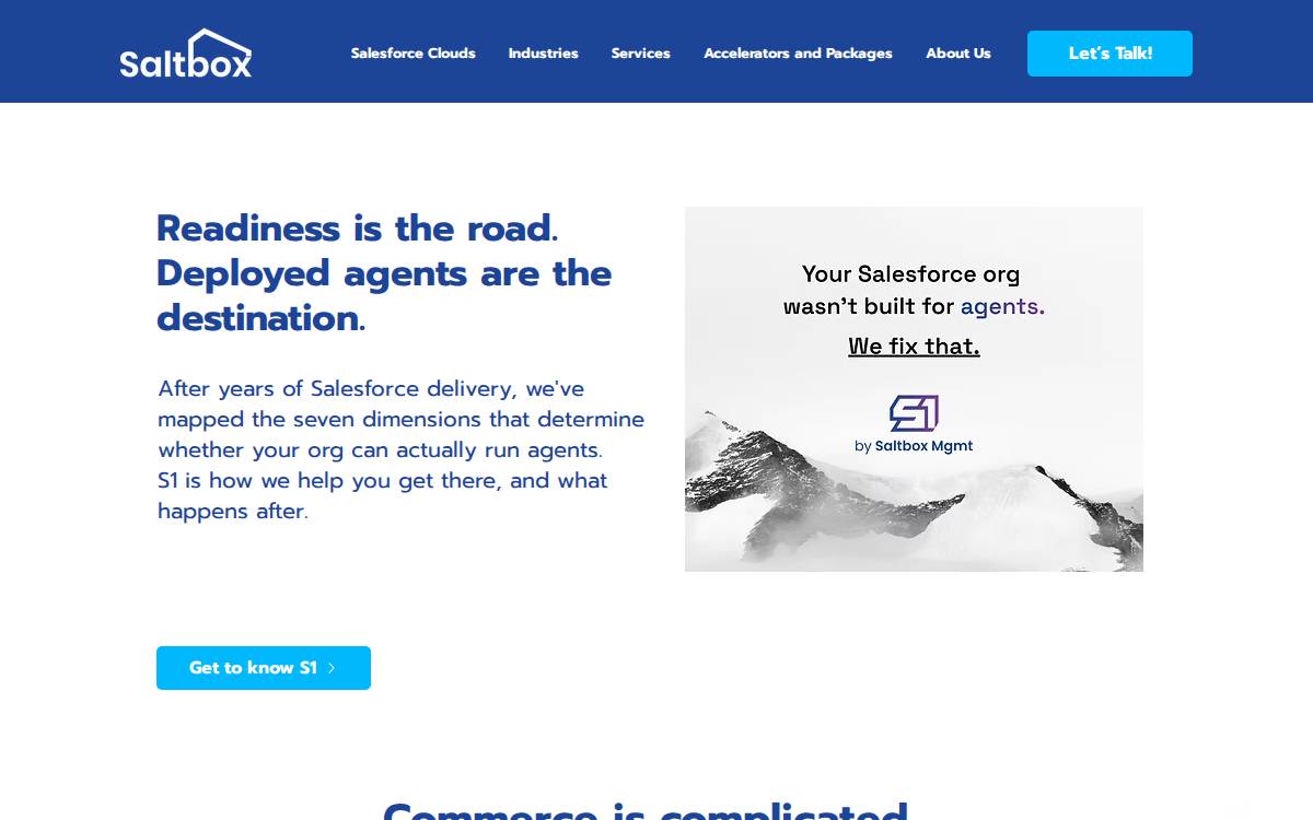 Saltbox Mgmt website preview