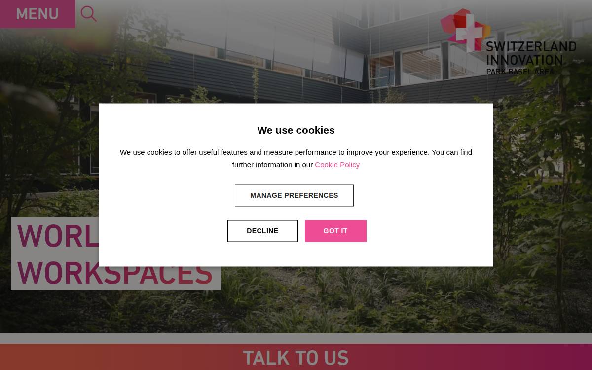Salvina website preview