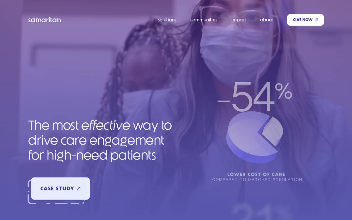 Samaritan website preview