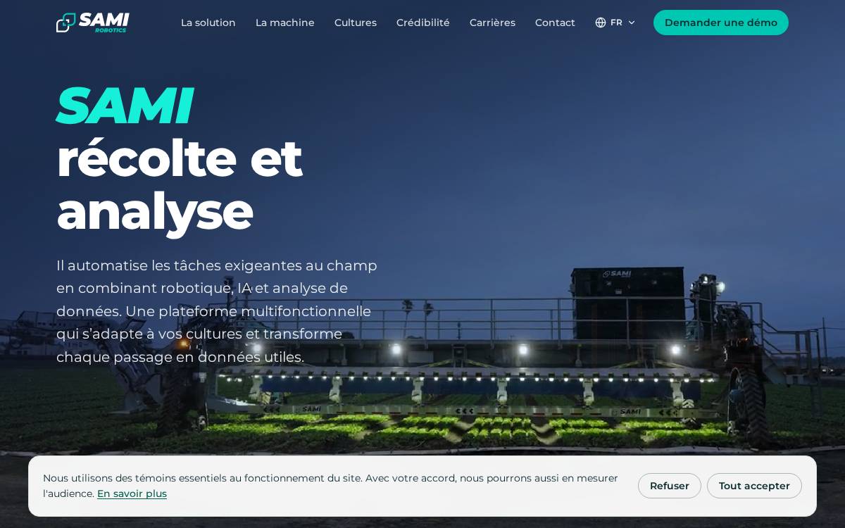Samiagtech website preview