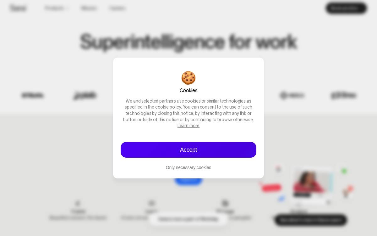 Sana Labs website preview