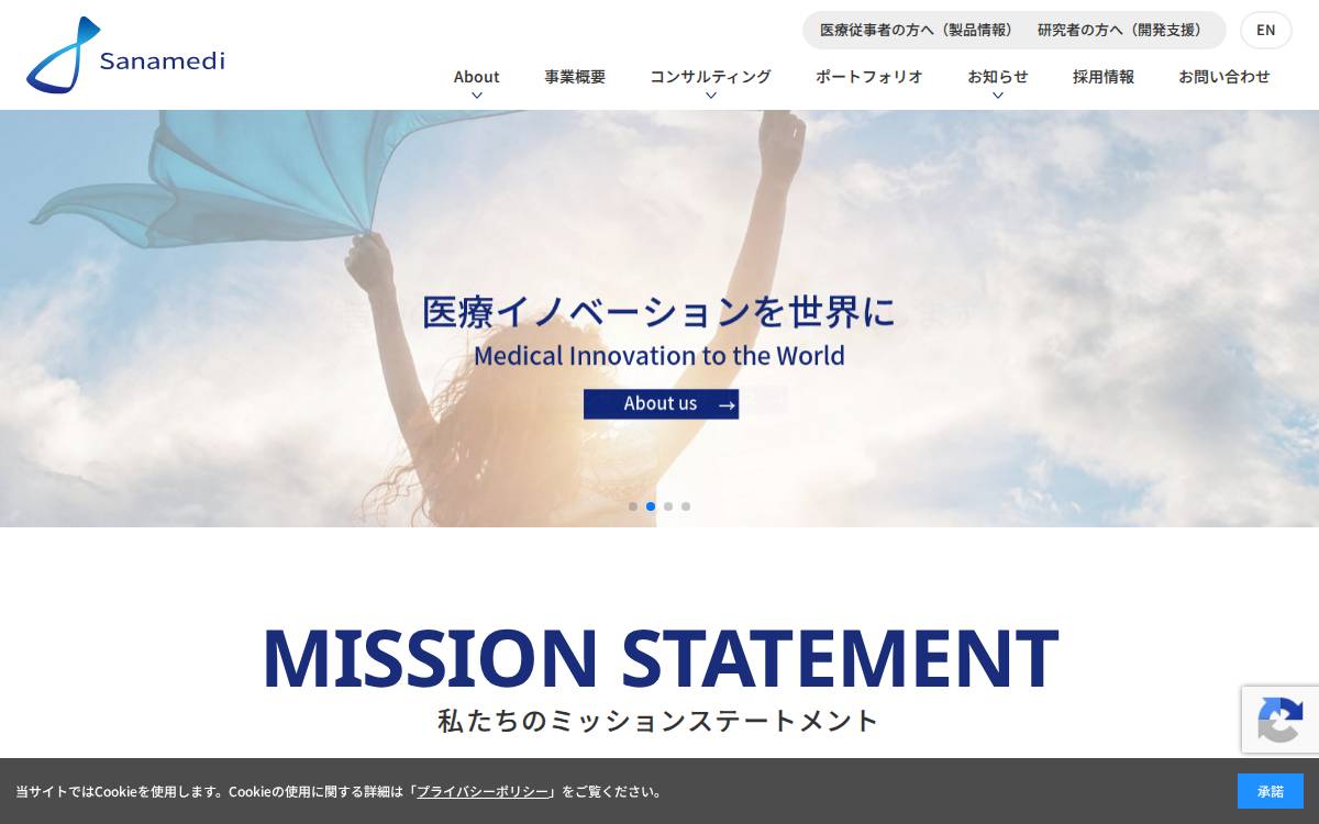Sanamedi website preview