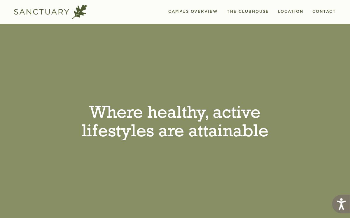 Sanctuary Park website preview