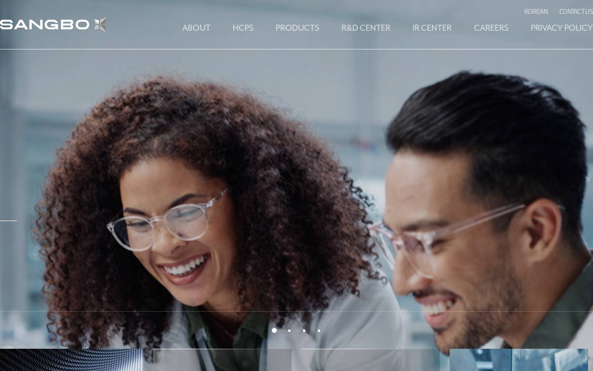 Sangbogroup website preview
