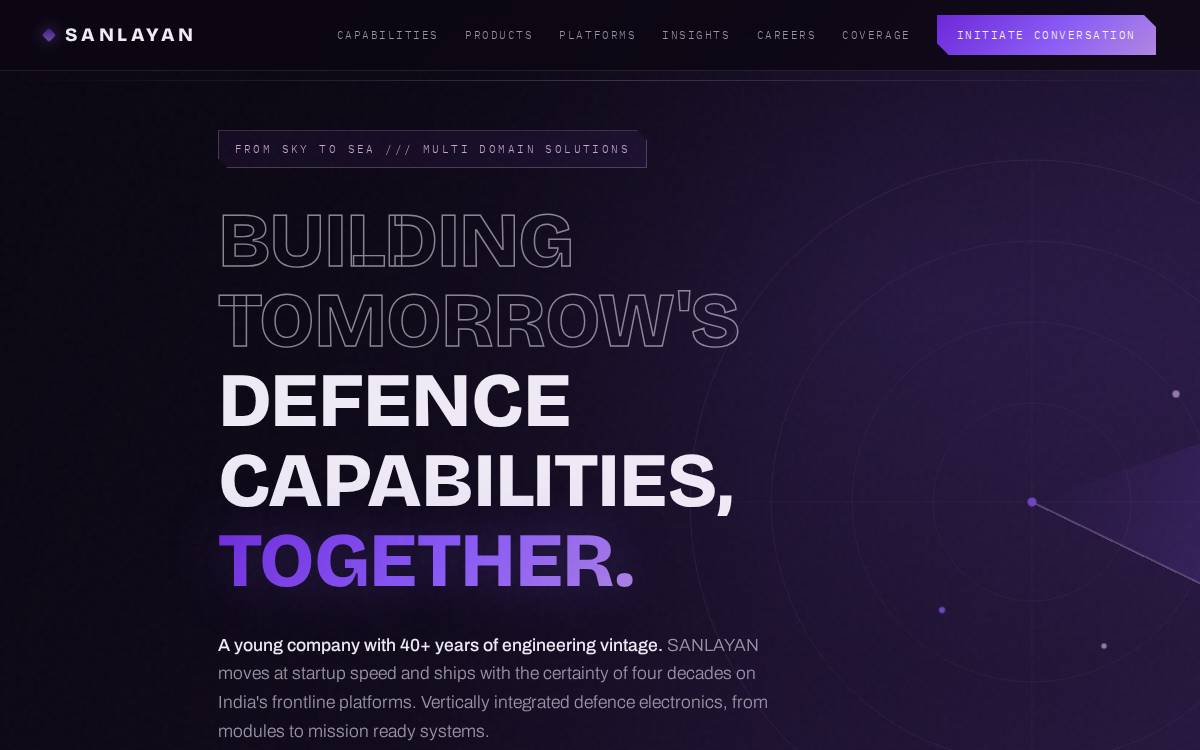 Sanlayan website preview