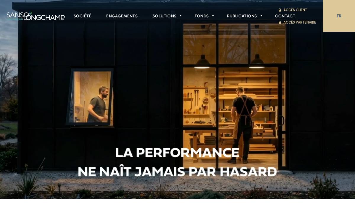 Sanso Longchamp website preview