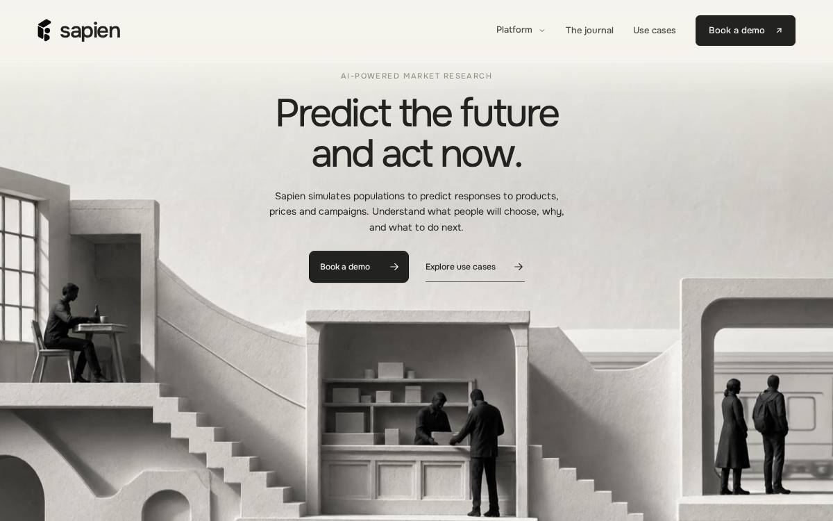 Sapien website preview