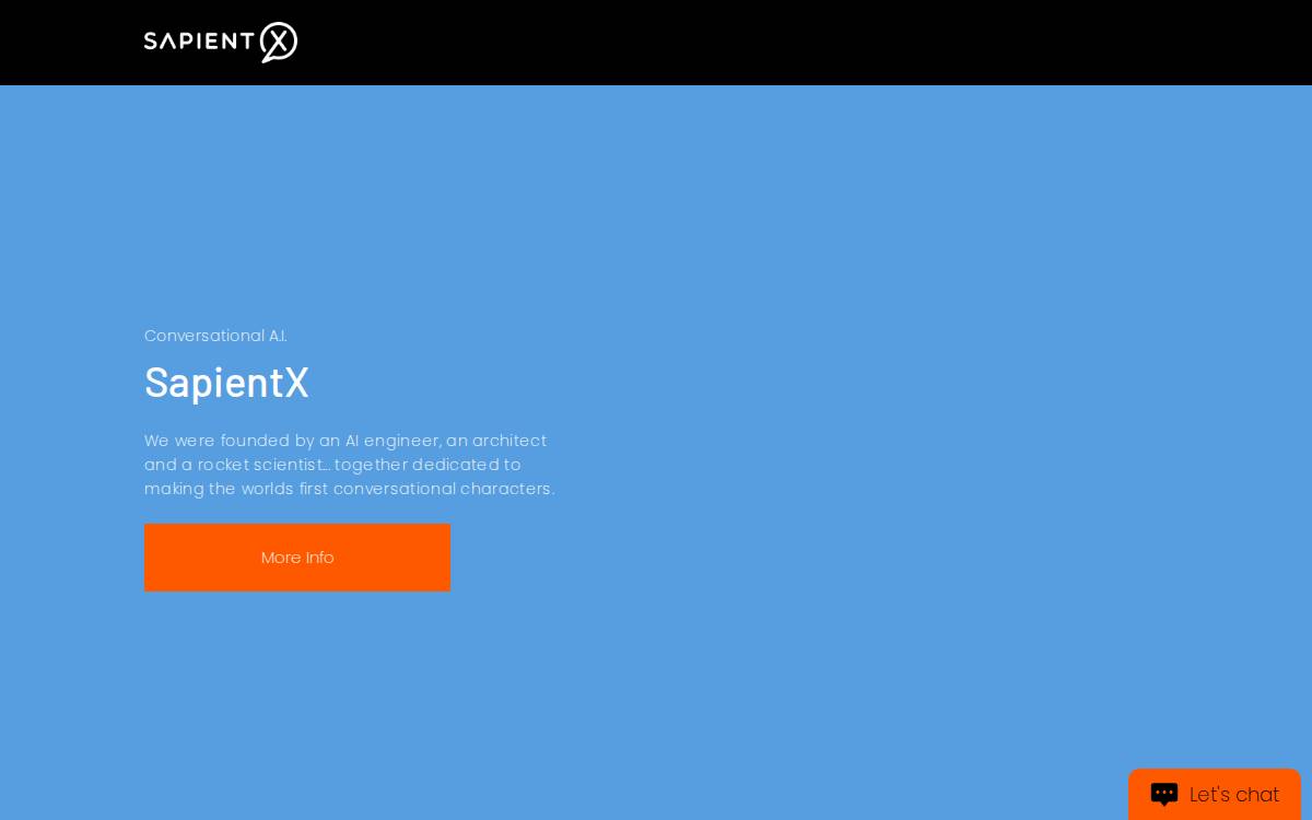 Sapientx website preview