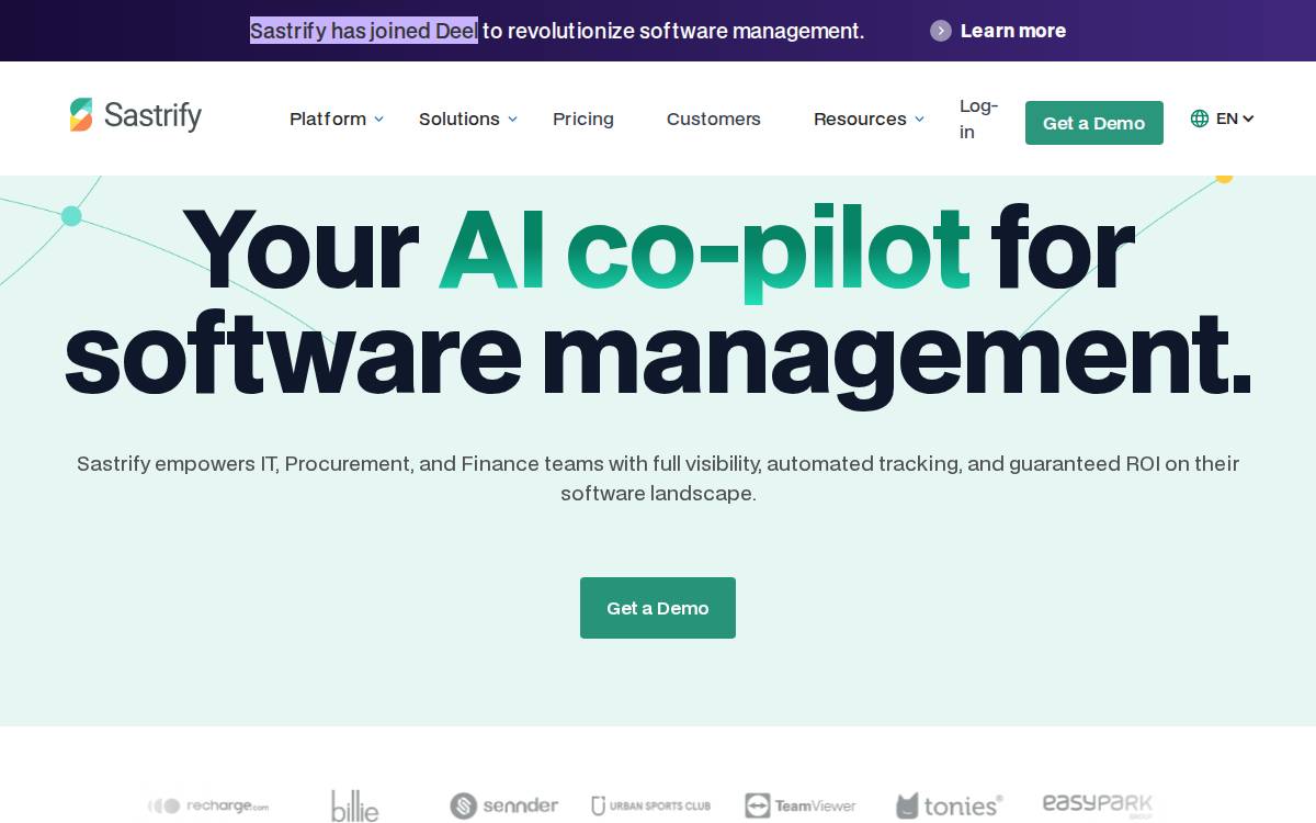 Sastrify website preview
