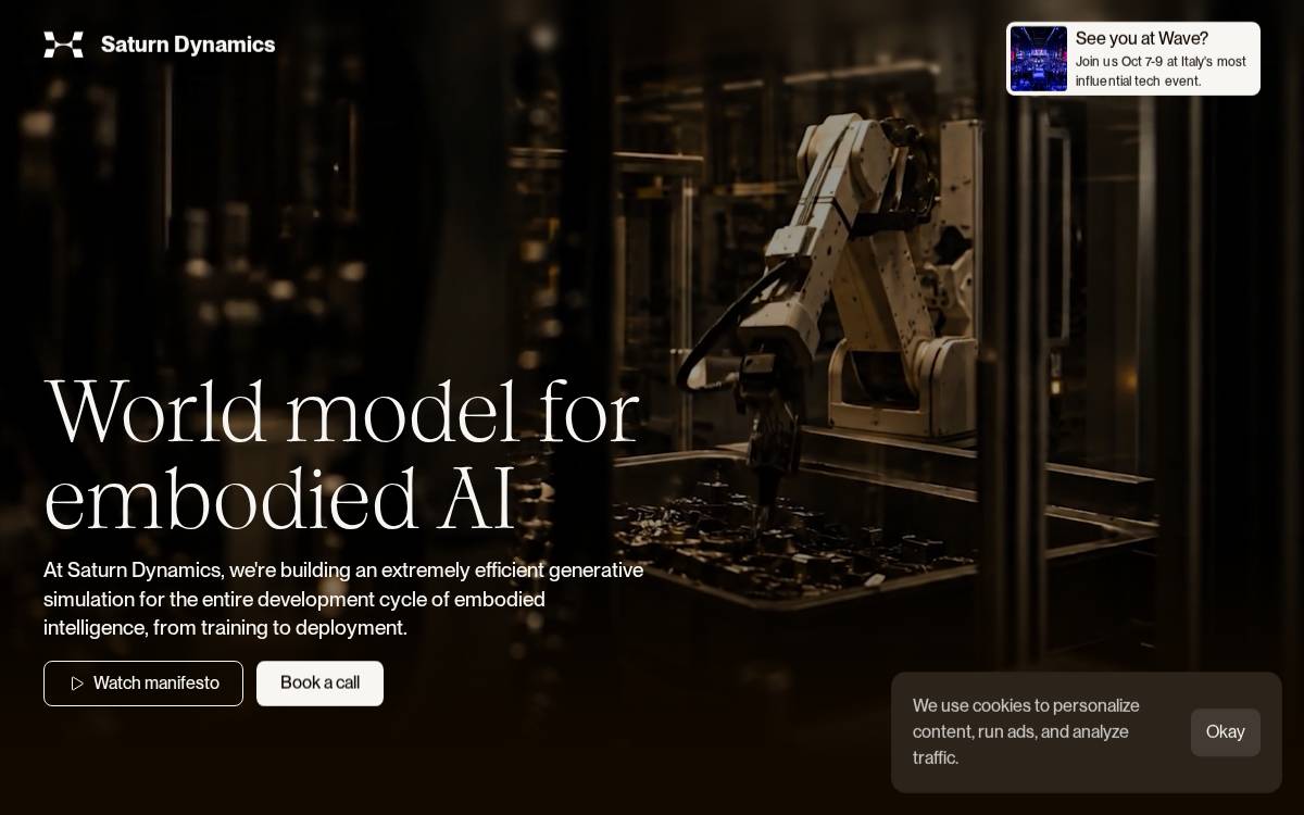 Saturndynamics website preview