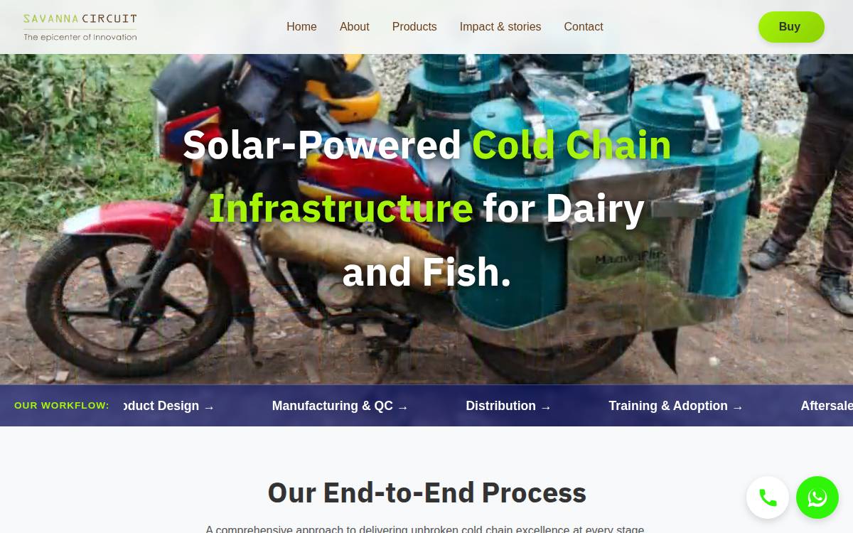 Savanna Circuit Technologies website preview