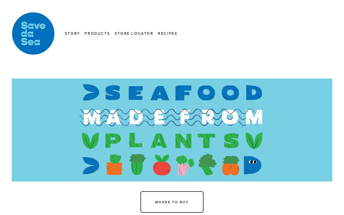 Save Da Sea Foods Inc. website preview
