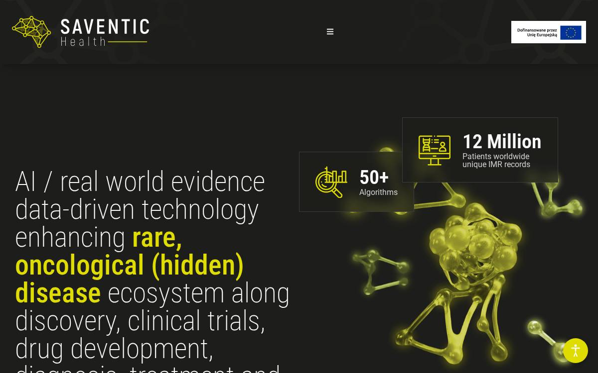 Saventic website preview