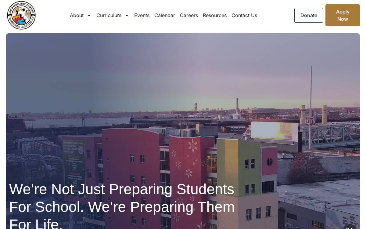 Sbcsica website preview