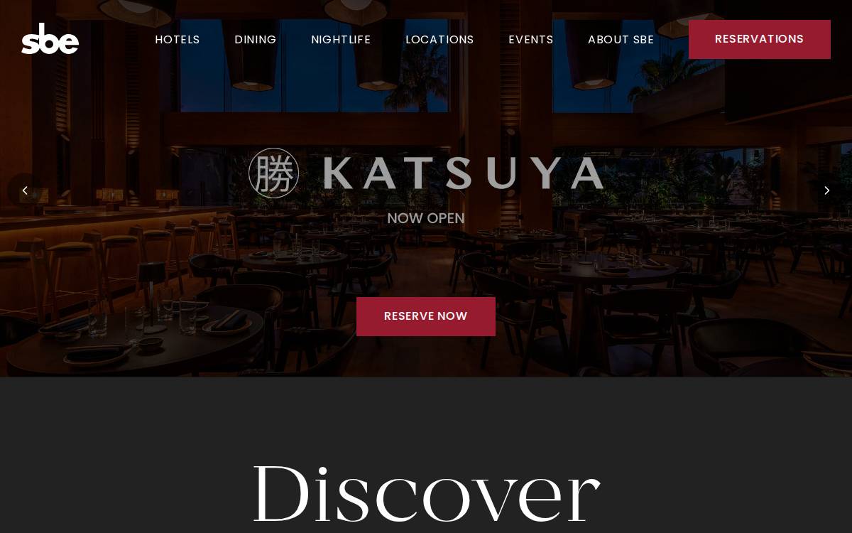 Sbe website preview