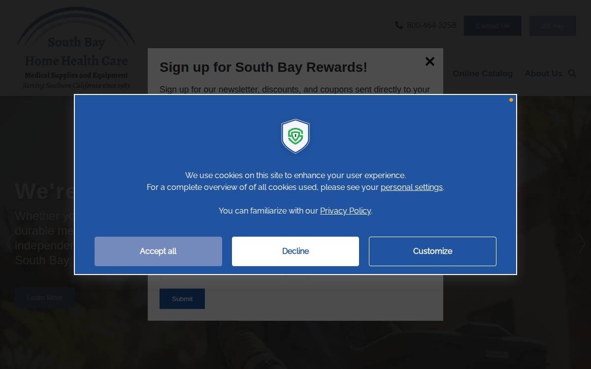 Sbhhc website preview