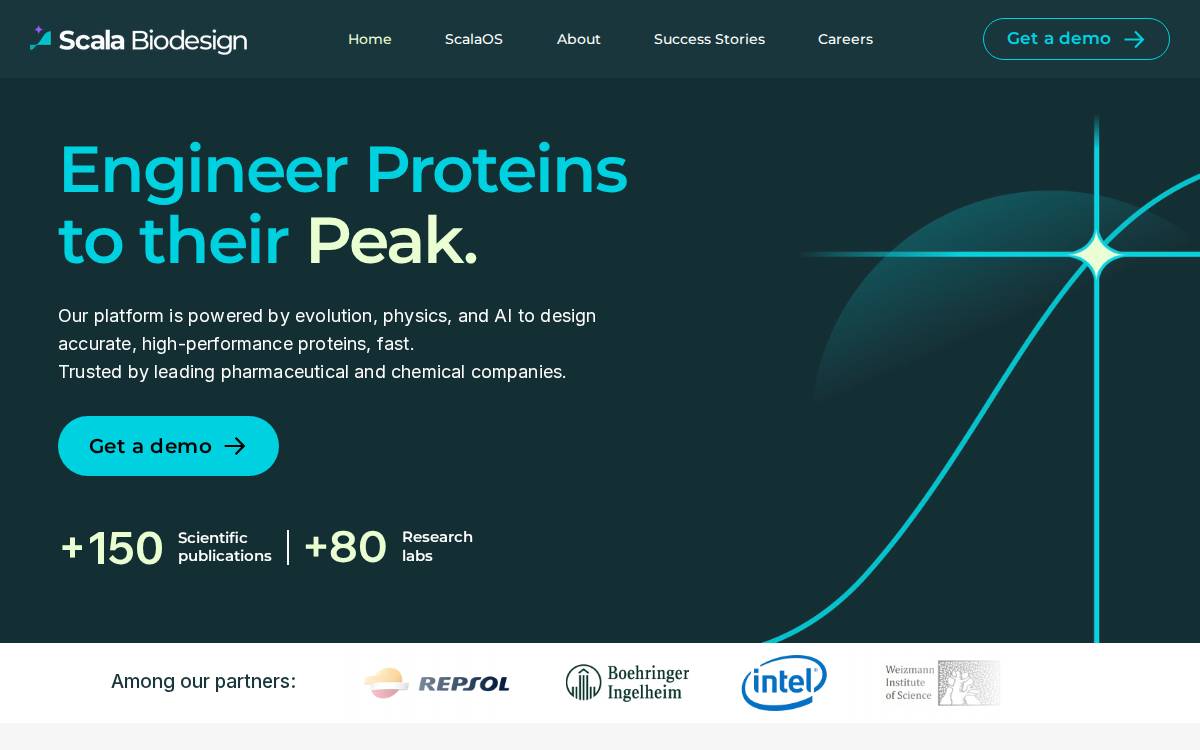 Scala Bio website preview