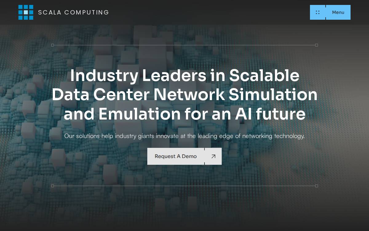 Scala Computing website preview