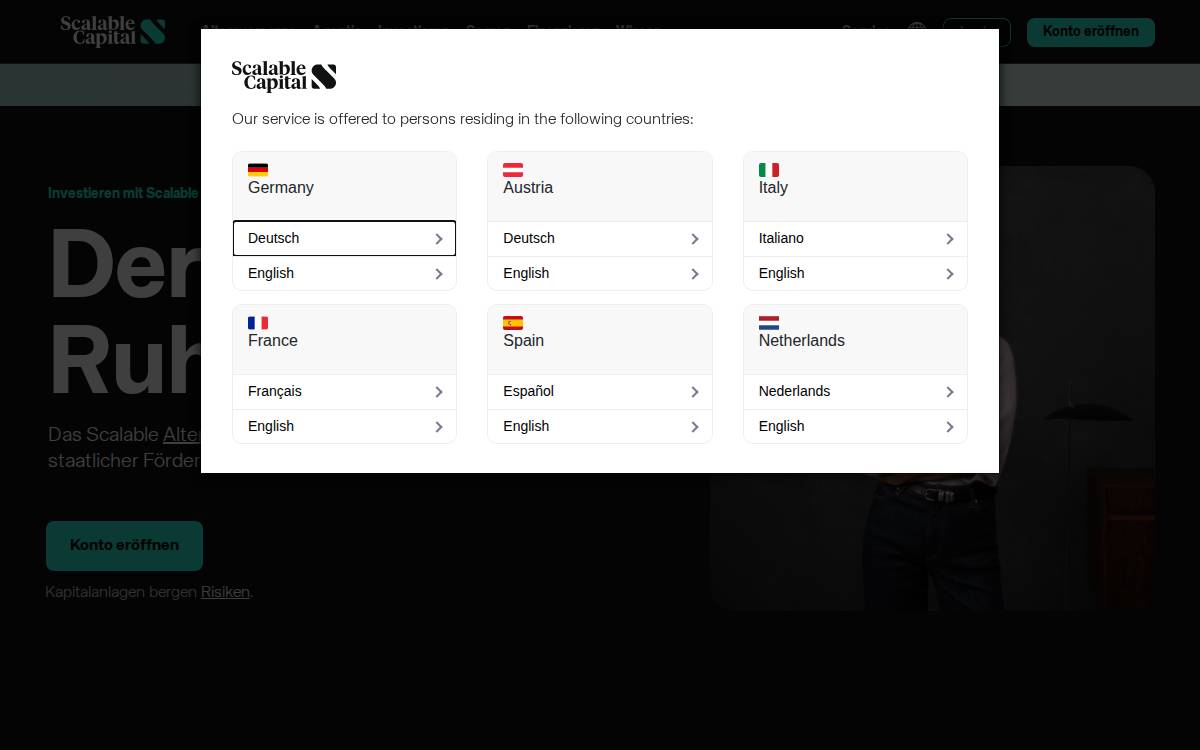Scalable website preview