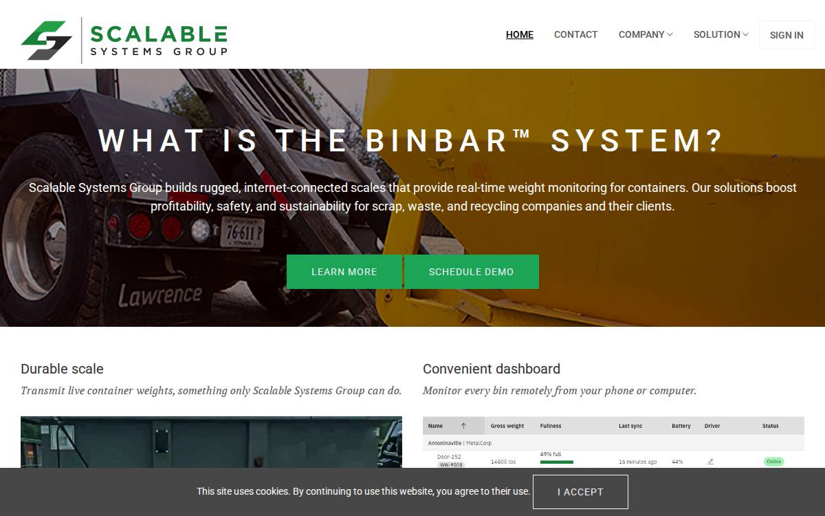 Scalable Systems Group website preview
