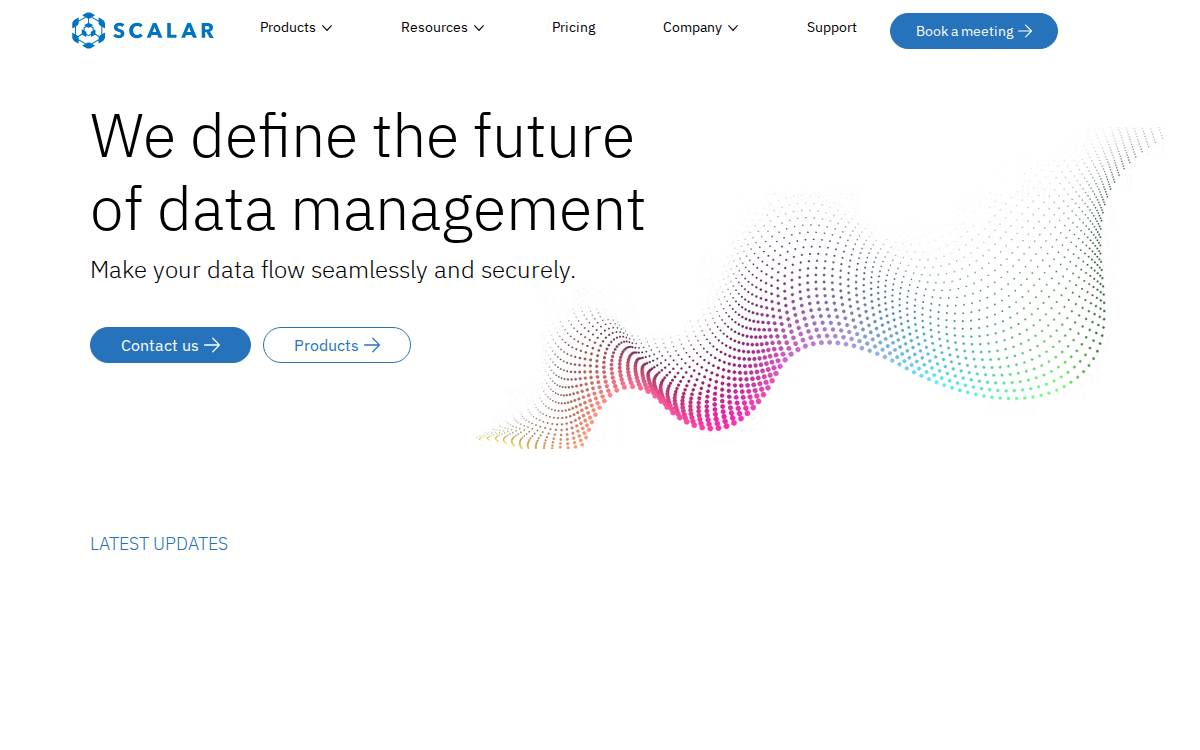 株式会社Scalar website preview