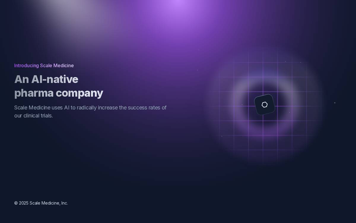 Scale Medicine website preview