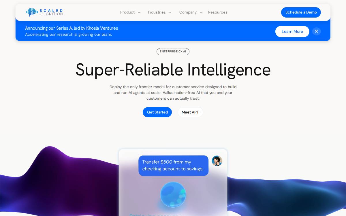Scaled Cognition website preview