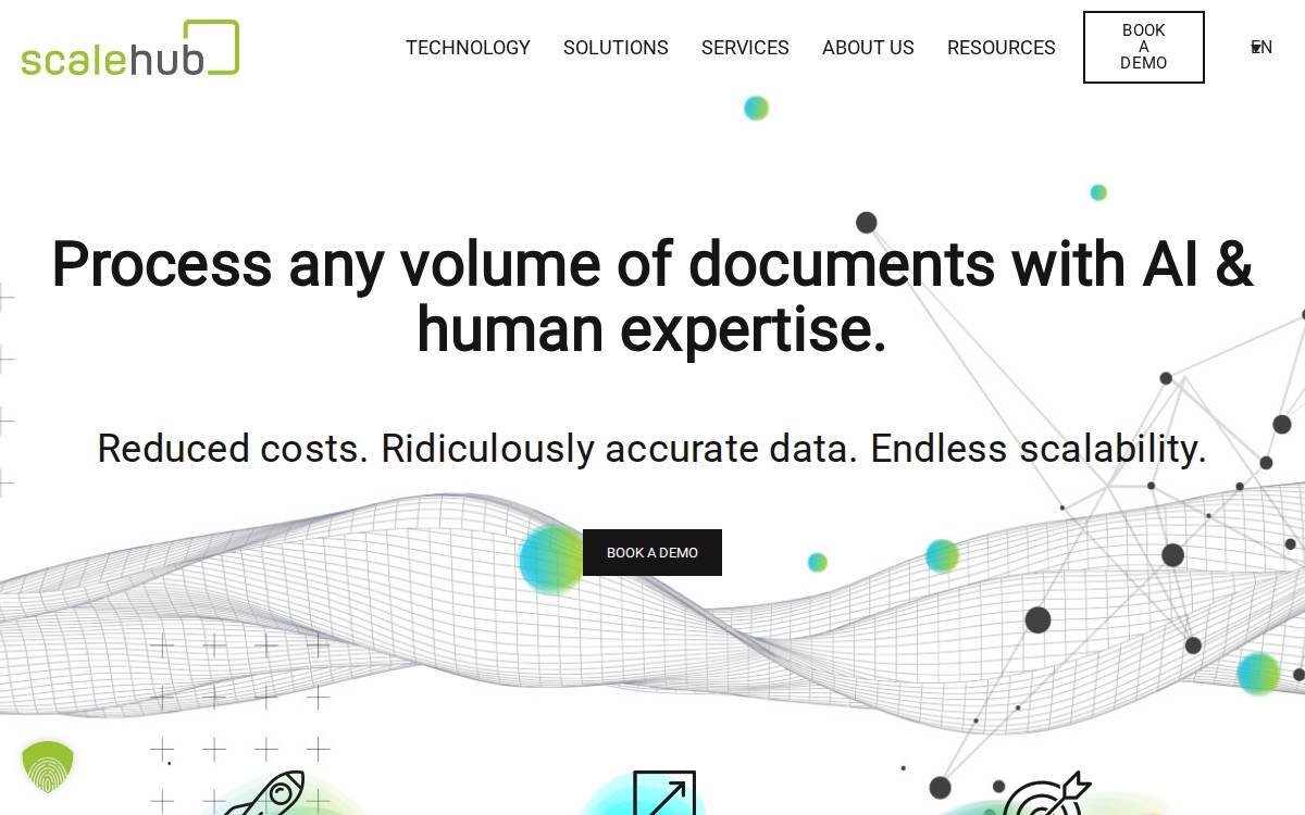 ScaleHub website preview