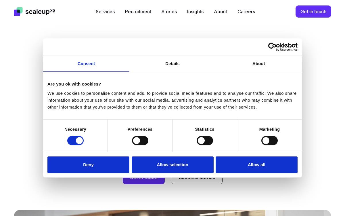 Scaleupxq website preview
