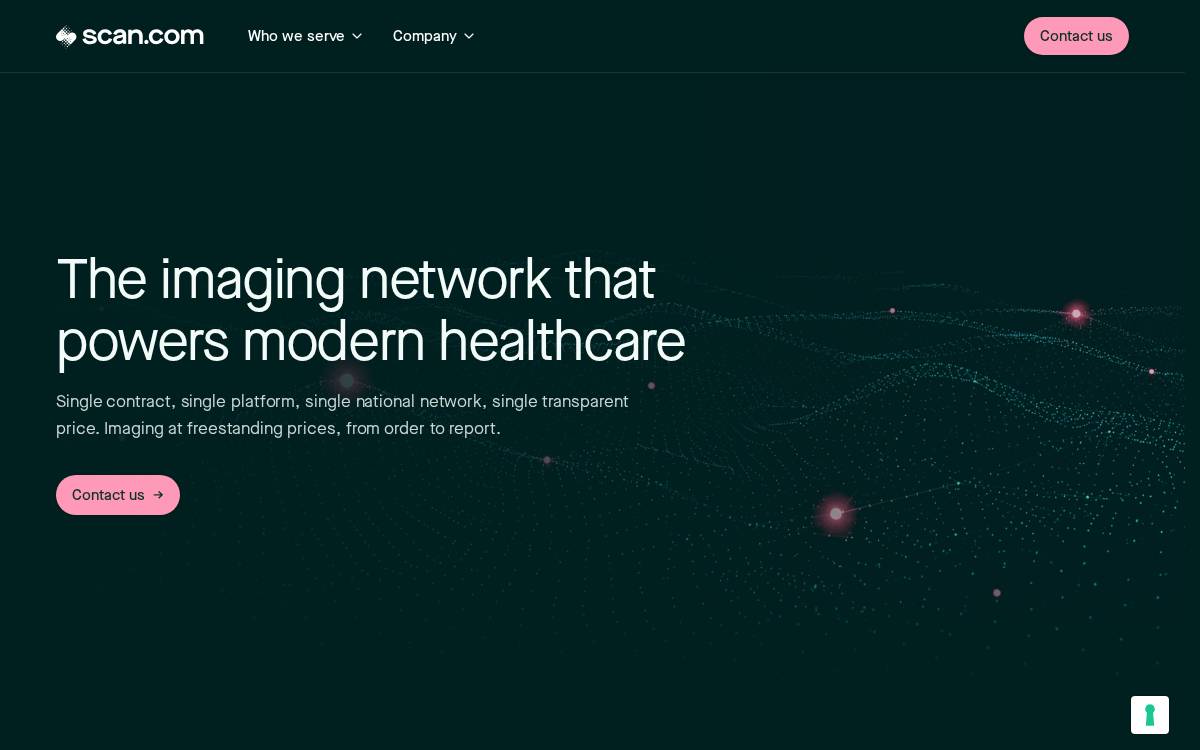 Scan.com's website website preview