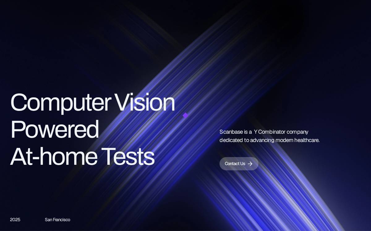 Scanbase website preview