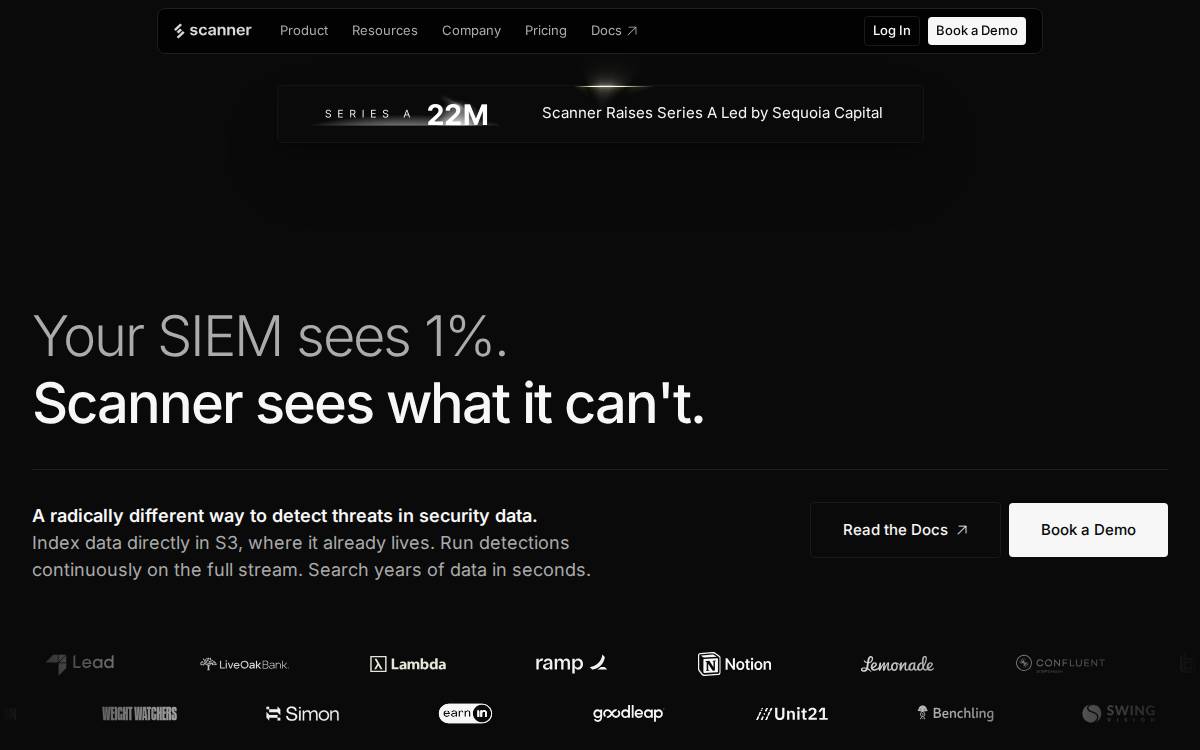 Scanner website preview