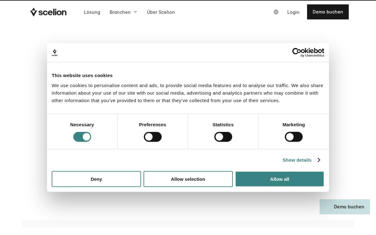 Scelion website preview