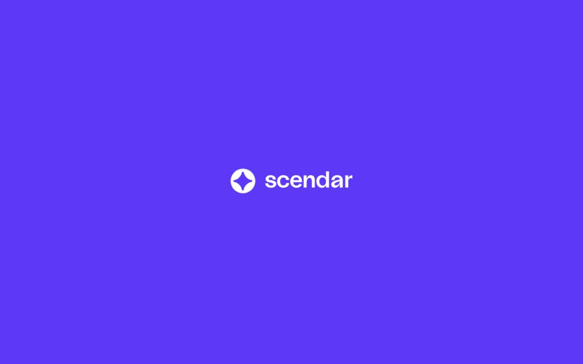 Scendar website preview