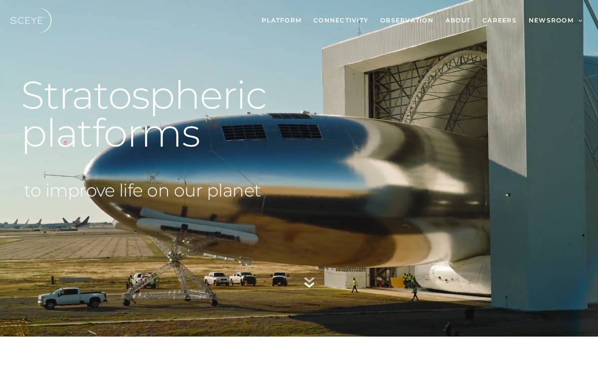 Sceye website preview