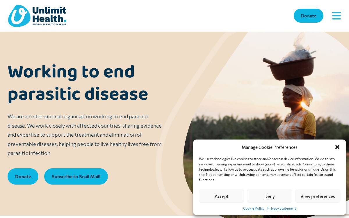 Schistosomiasiscontrolinitiative website preview