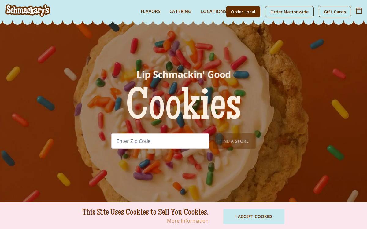 Schmackarys website preview
