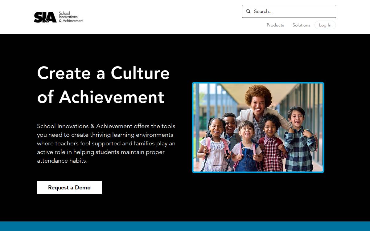 School Innovations & Achievement website preview