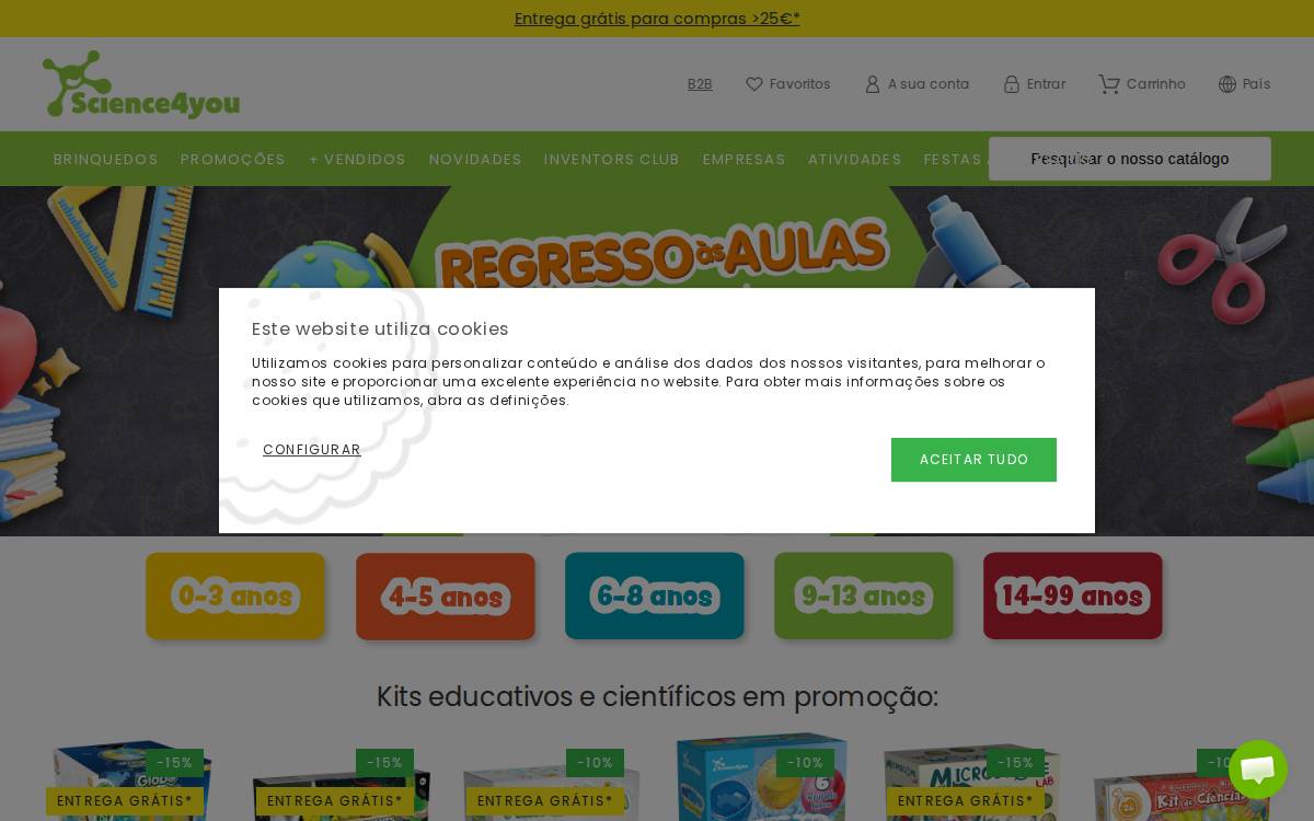 Science4You website preview